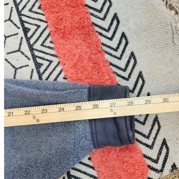 Free People Ruby Gray Fleece Jacket Shacket, sz Small - Picture 14 of 15